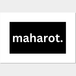 Maharot Posters and Art